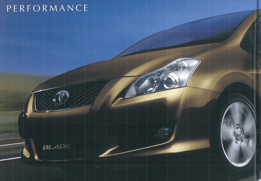 ブレイドマスター – GRE156H【Cセグに3.5L V6を押し込むイカれた車】